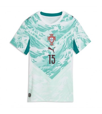 Portugal Joao Neves #15 Udebanetrøje Dame VM 2026 Kortærmet